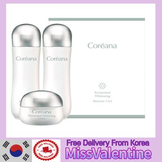 [COREANA] Bộ cơ bản làm trắng da được ủ 3
