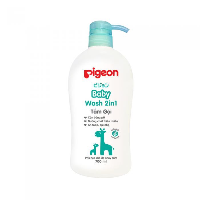 Sữa tắm gội Pigeon 700ml