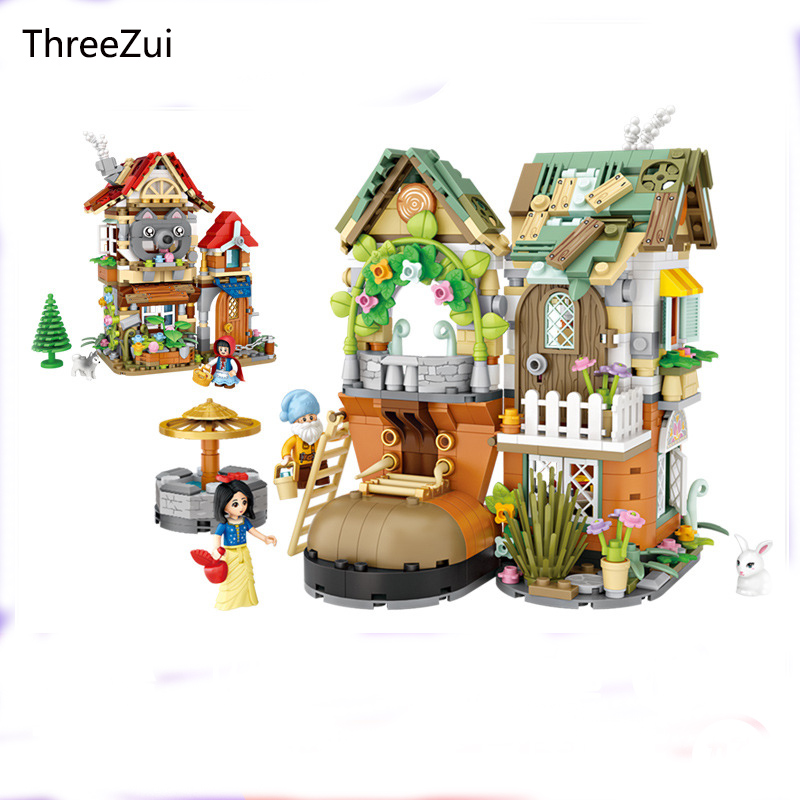 Đồ chơi mô hình LOZ 1225-1226 lắp ghép nhà búp bê mini