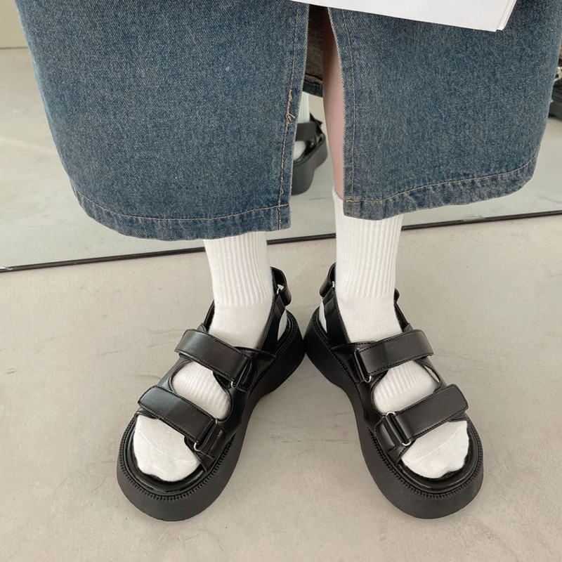 (CÓ SẴN) SANDALS QUAI DÁN BẢN MỚI - BOBY SANDALS