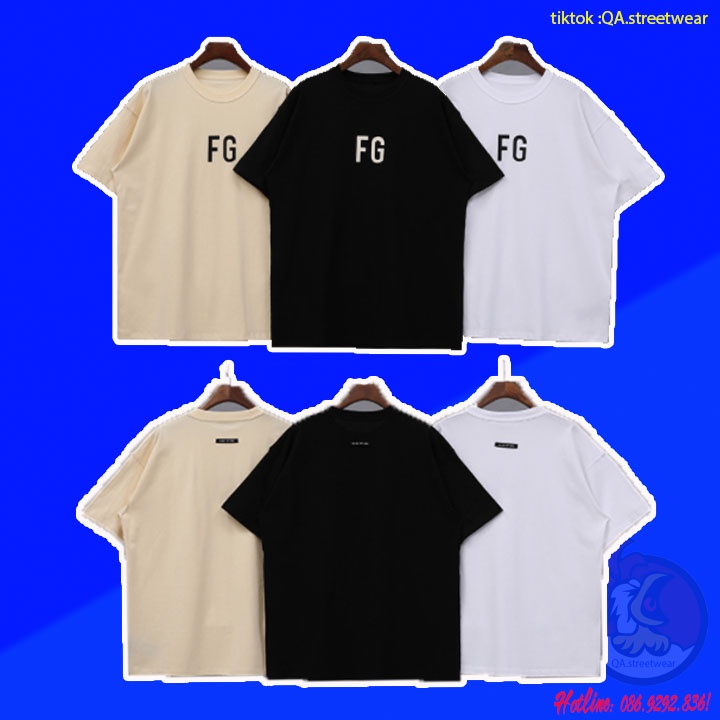 Áo thun FEAR OF GOD FOG FG bản cao cấp full tag, túi!