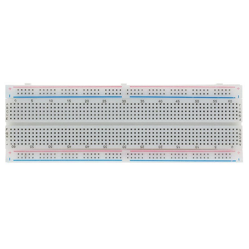 Bảng Mạch Breadboard 830 Điểm MB102 Trong Suốt