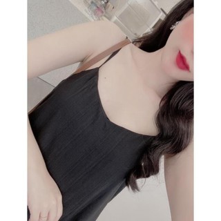 [Chuyên Sỉ]  Sỉ Đầm cami 2 dây chất đũi lụa 7 mầu