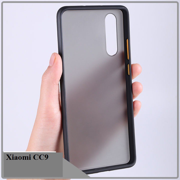 Ốp lưng Xiaomi Mi 9 Lite/Mi CC9/Mi CC9E/Mi A3/K20/K20 Pro/K30/K30 5G/Poco X2 /Mi Note 10/CC9 Pro mặt lưng nhám viền màu