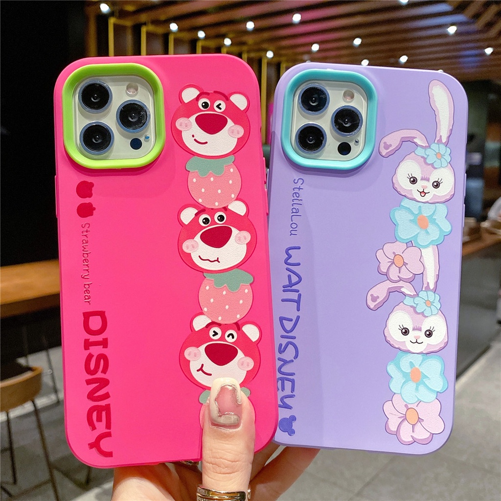 Disney Ốp Điện Thoại Chống Sốc Hình Gấu Stella Cho iphone 13 11 12 pro max i13 XR 7Plus