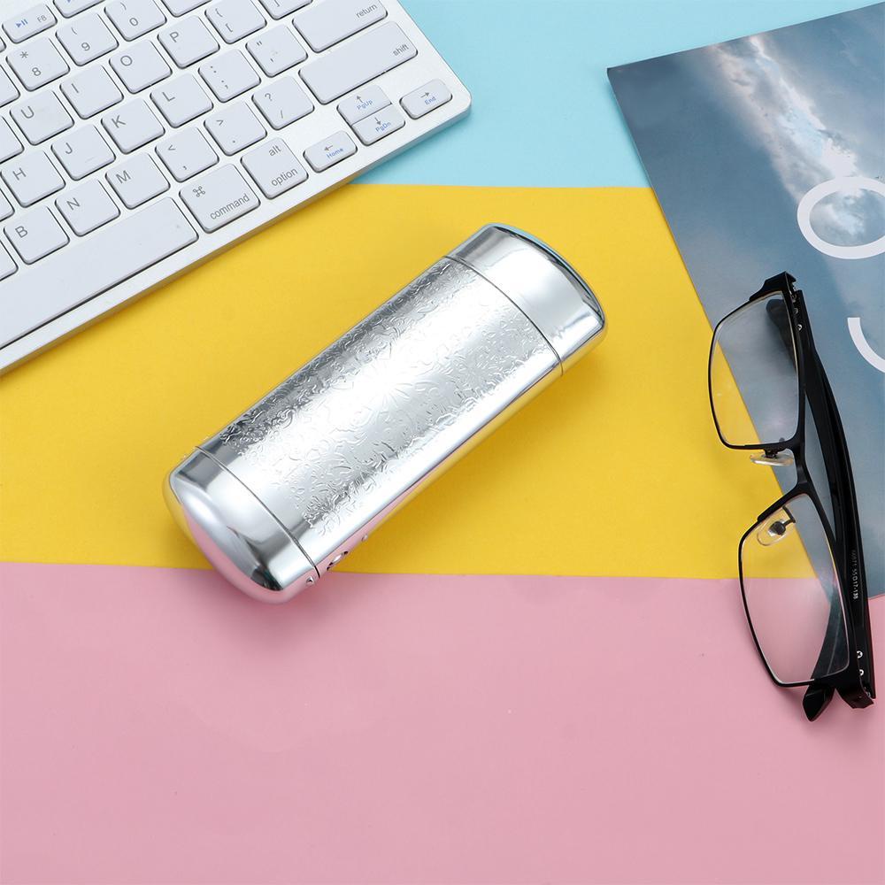 Hộp Đựng Mắt Kính Nắp Lật Bằng Kim Loại Phong Cách Cổ Điển Giá Đỡ