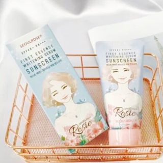 Mẫu mới kem chống nắng dưỡng trắng Rosie Seoul rose