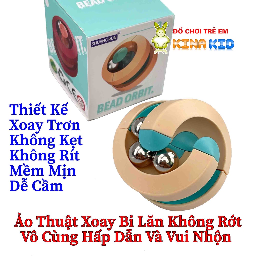 Rubik Quỹ Đạo Xoay Bi, Đồ Chơi Giúp Giảm Căng Thẳng, Ảo Thuật Xoay Bi Quanh Khối Rubik