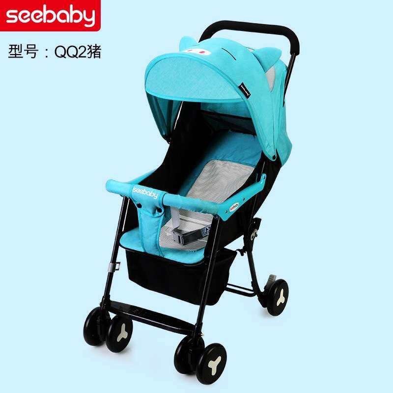 Xe đẩy du lịch siêu nhẹ 2 tư thế Seebaby QQ2