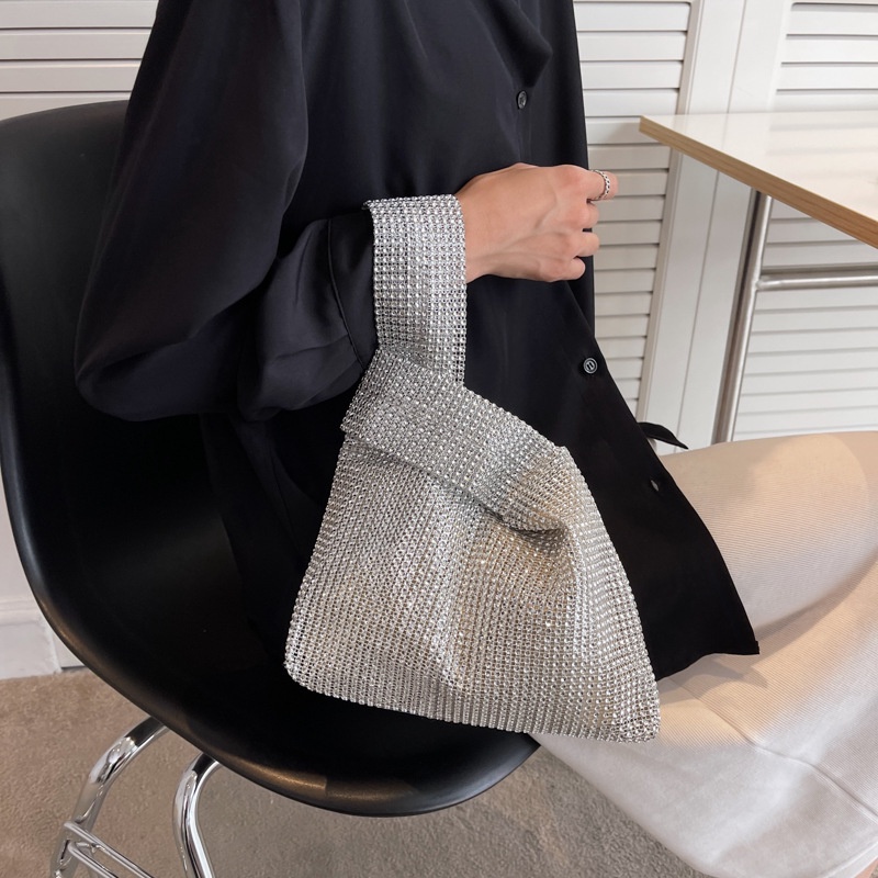 Túi Đeo JASMIN NOIR Chéo Đính Đá Thời Trang Dành Cho Nữ