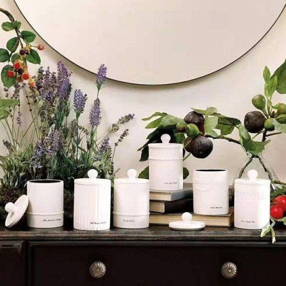 JO MALONE Nến Sứ Màu Trắng 300g Phong Cách Anh Quốc Dùng Trang Trí Nhà Cửa