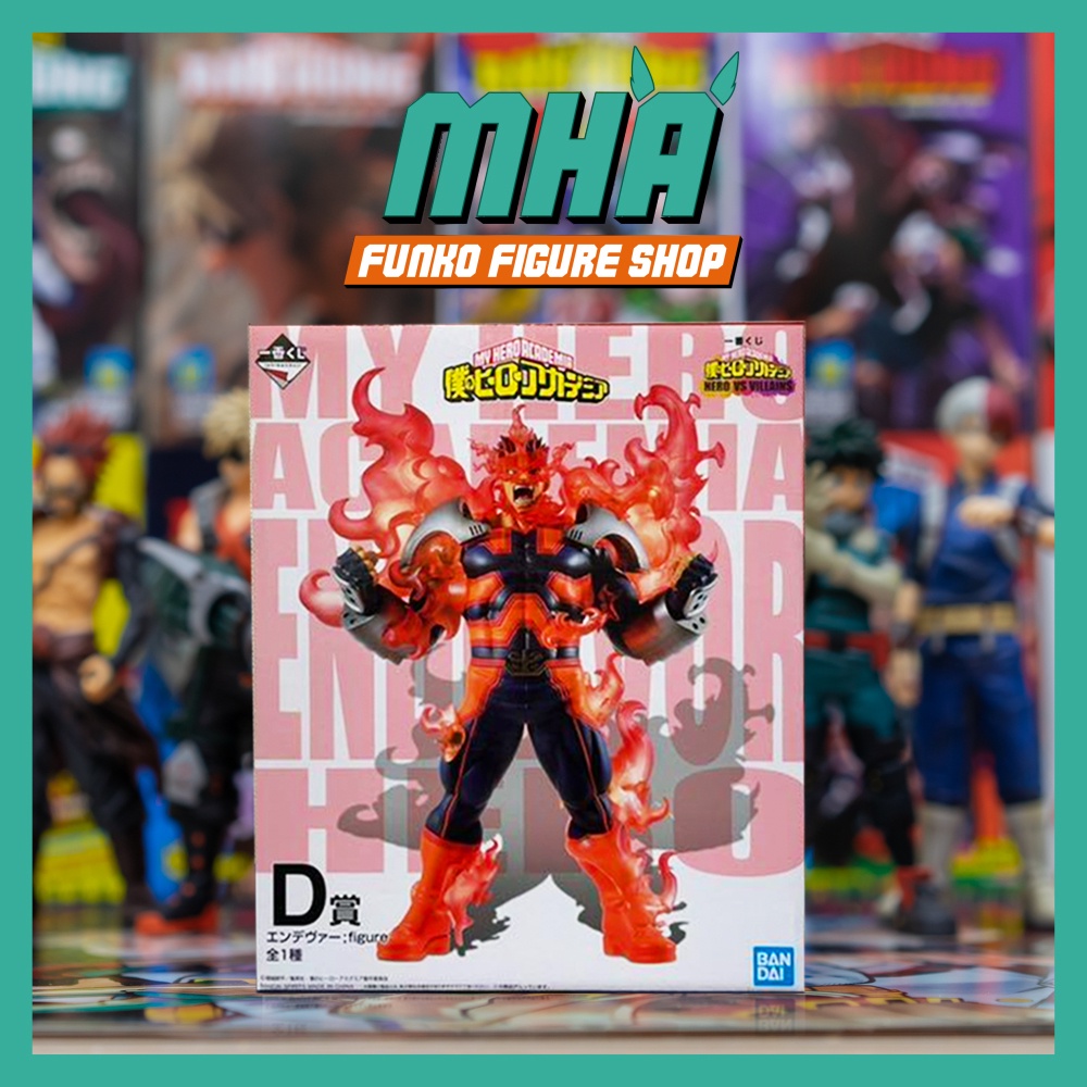 Chính Hãng Ichiban Kuji My Hero Academia - HERO VS VILLAINS D Award - Mô Hình Endeavor