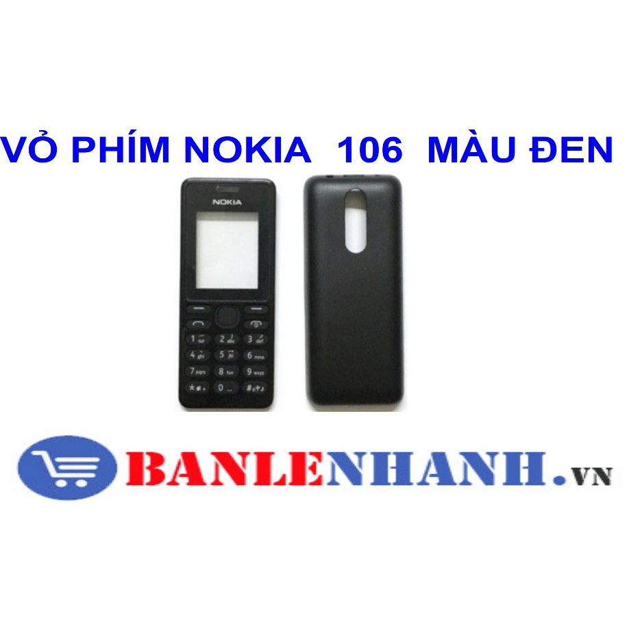 VỎ PHÍM NOKIA  106  MÀU ĐEN | BigBuy360 - bigbuy360.vn