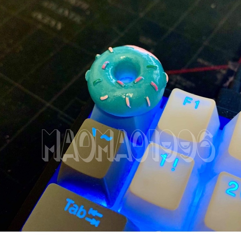 Keycap lẻ hình đồ ăn (Nút bấm trang trí bàn phím cơ) nhiều mẫu siêu độc, lạ, dễ thương