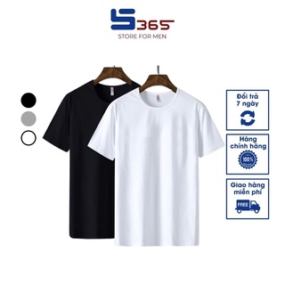 Áo thun nam cổ tròn co giãn, hàng VNXK, vả bông cao cấp - 100% cotton - ACT