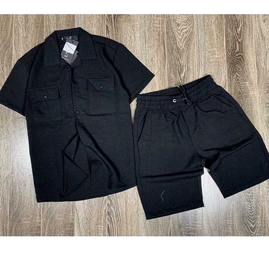 Bộ Quần Áo Nam, Bộ Đũi Nam Cổ Bẻ Có Túi Chất Đũi Nhẹ Siêu Mát - BN283 -ShopLTAquanaonam | BigBuy360 - bigbuy360.vn