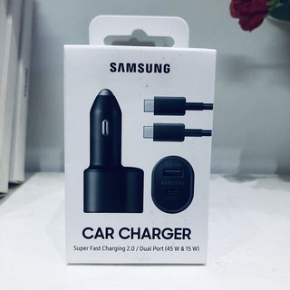 Tẩu sạc Samsung Sạc đôi xe hơi (45W, 15W) EP-L5300XBEGWW.