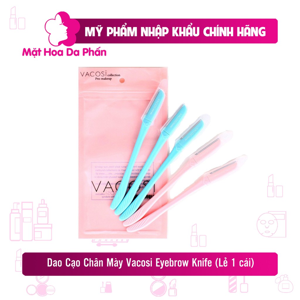 Dao Cạo Chân Mày Vacosi Eyebrow Knife ( Lẻ 1 Cái)