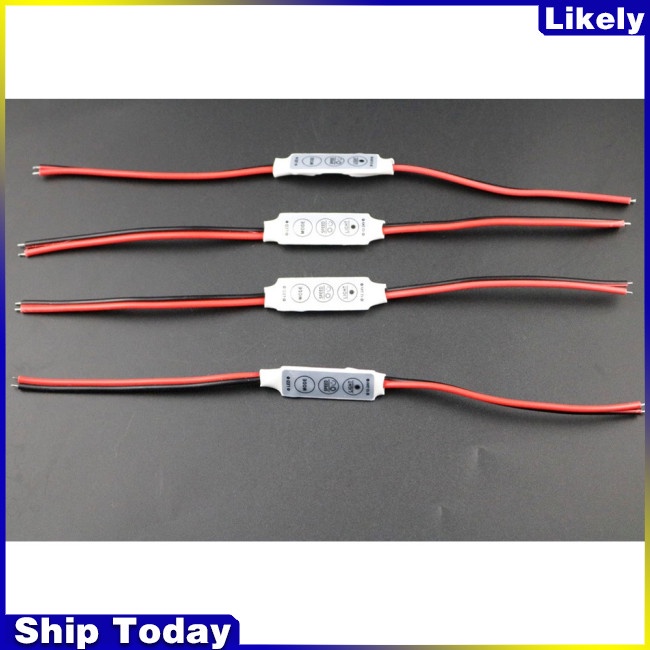 Bộ điều khiển độ sáng đèn LED 3 nút màu sắc đơn giản