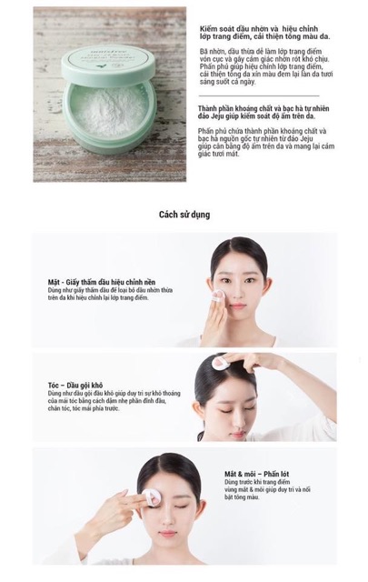 PHẤN PHỦ BỘT KIỀM DẦU INNISFREE NO SEBUM