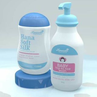 🟥 Combo Hanayuki Sữa tắm em bé & Dung dịch vệ sinh phụ nữ
