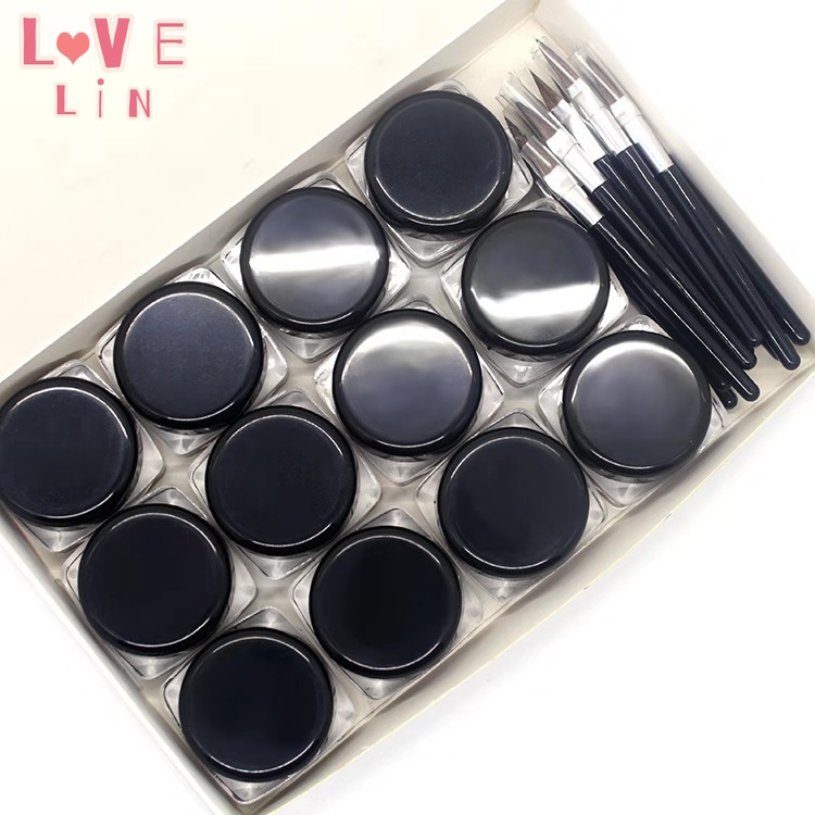 Lọ Kẻ Mắt Chống Nước Và Cọ