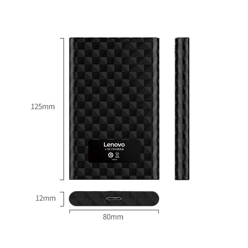 Hộp ổ cứng Hdd Box Lenovo S-02, 2.5&quot;, USB 3.0