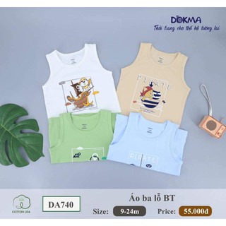 Áo ba lỗ bé trai dokma