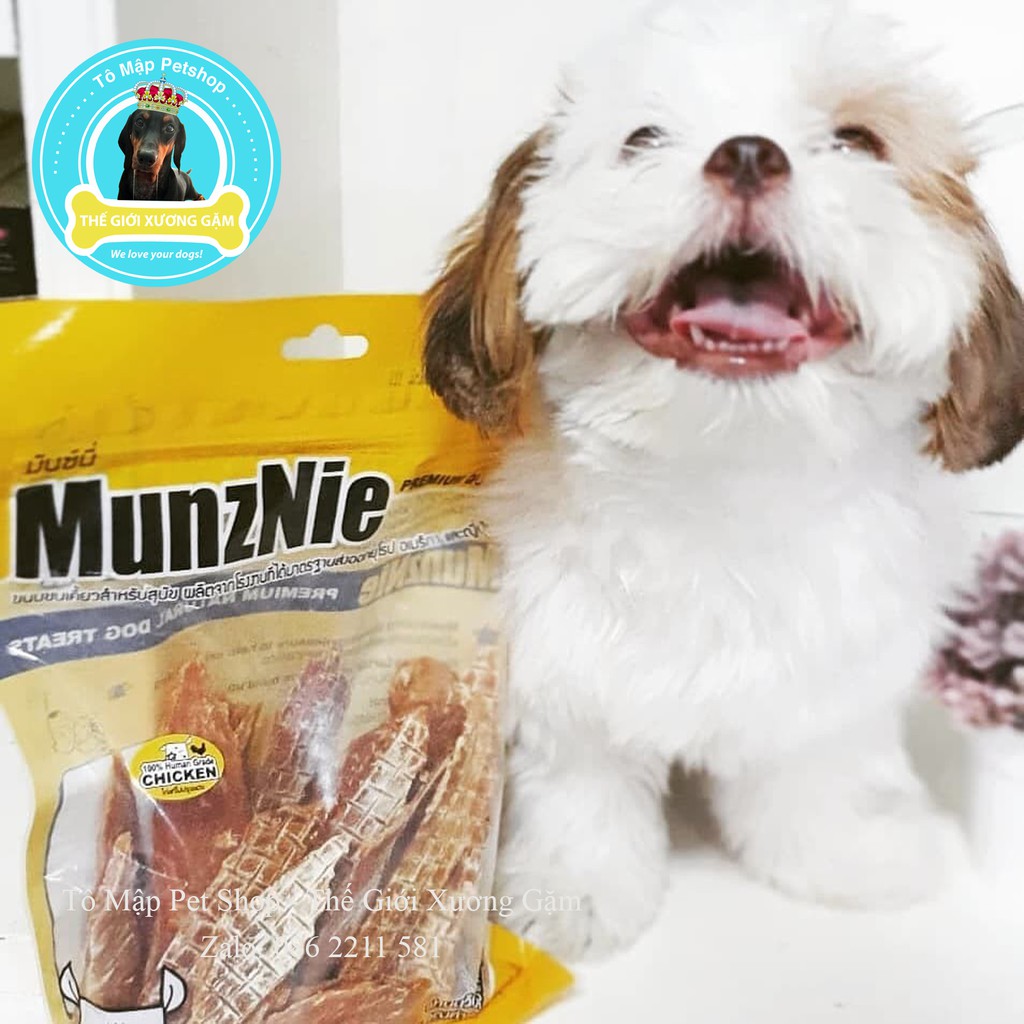 [NHIỀU MẪU] KHÔ GÀ MUNZNIE BIG PACK 250-400GR