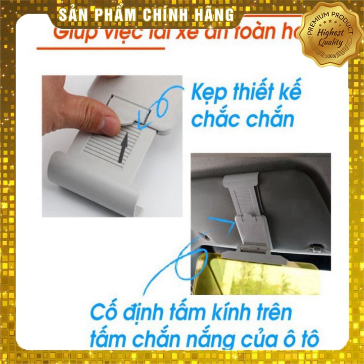 Kính Chống Loá-Kính Chống Chói-Ô Tô-Ngày Và Đêm-Cao Cấp-KEQ-KEQ-808 AD