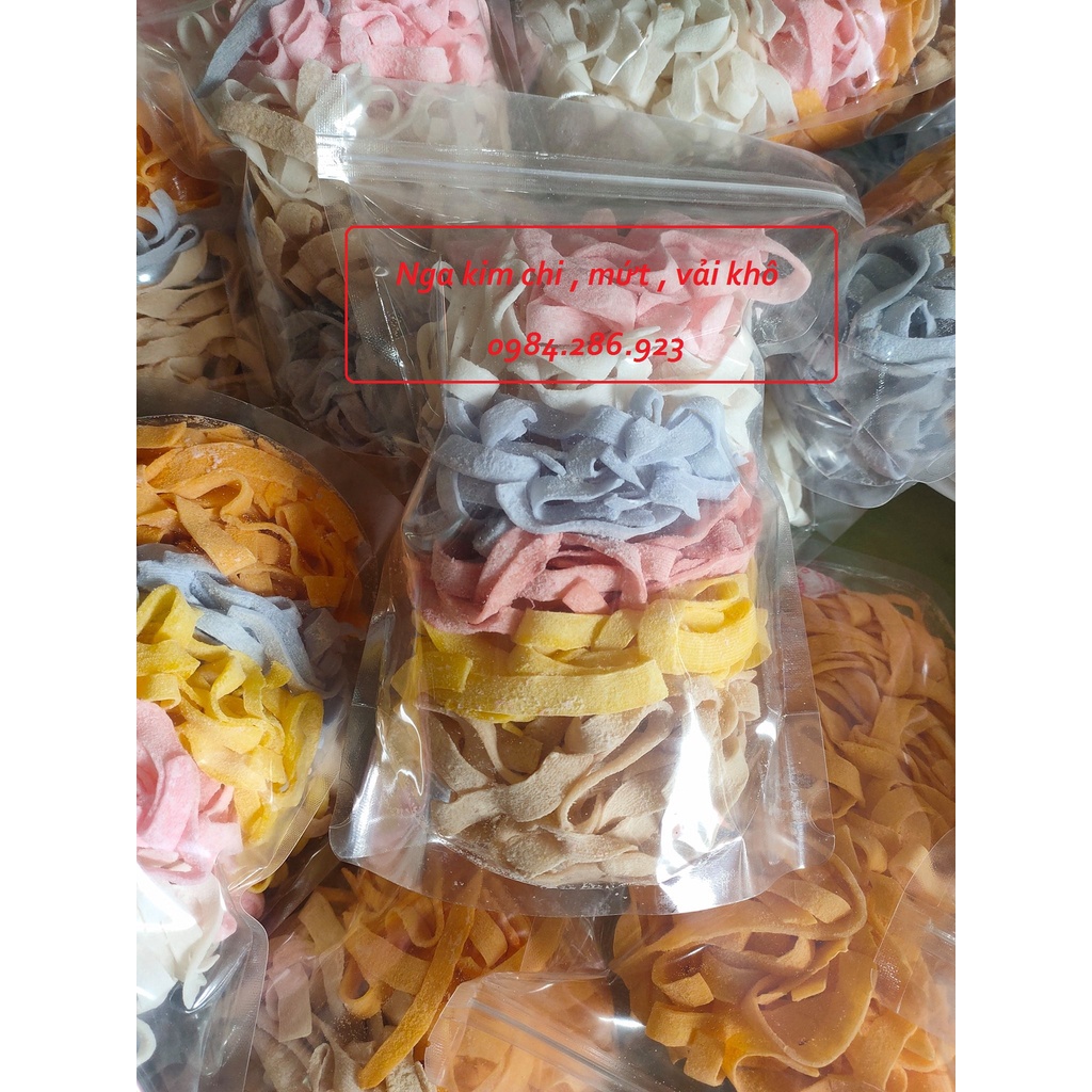 Giá Sỉ  Mứt Dừa Sợi Bánh Tẻ Mix Ngũ Vị