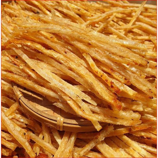 KHÔ CÁ THIỀU QUE_200 GR_ăn vặt_online(bánh kẹo)