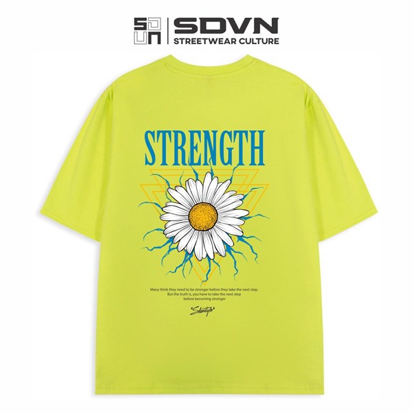 Áo Thun Unisex Nam Nữ Form rộng Local Brand SDVN Strength