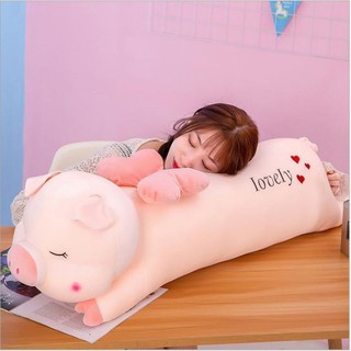 gối ôm lợn thiên thần size to (1m1)
