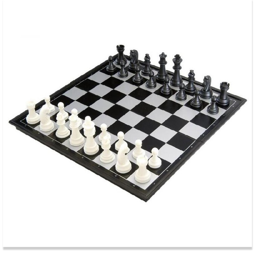 [SALE] Bộ cờ vua    Bộ đồ chơi cờ vua cho bé giúp bé phát triển - Cờ vua từ tính gấp gọn tiêu chuẩn quốc tế 8022