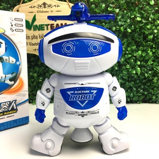 Robot Biết Nhảy Và Hát Xoay 360 Độ US04019