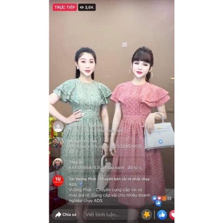 Đầm hoa nhí Monoco