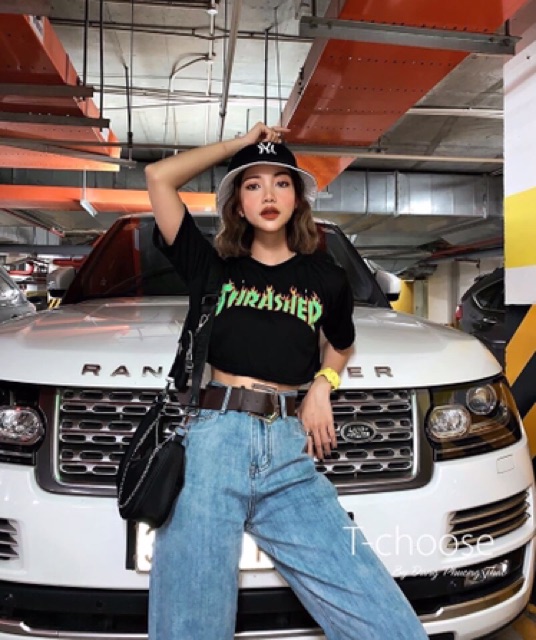 Quần jeans suông ulzzang