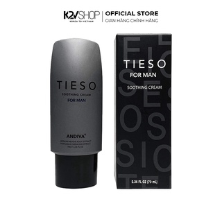Kem dưỡng da vùng kín nam tieso soothing cream 70ml - k2v shop