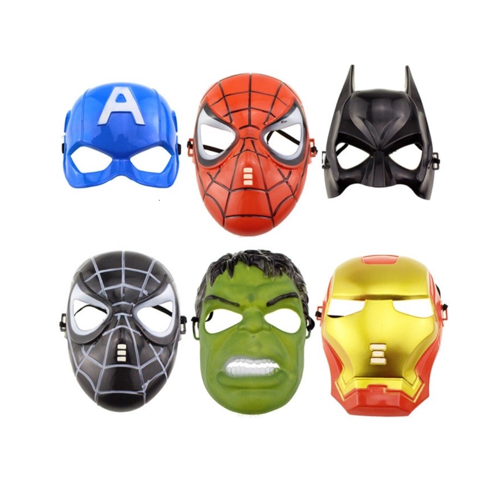 Mặt nạ hóa trang cho bé bằng nhựa nhiều kiểu dáng nhân vật cho bé thỏa thích lựa chọn - Herokids