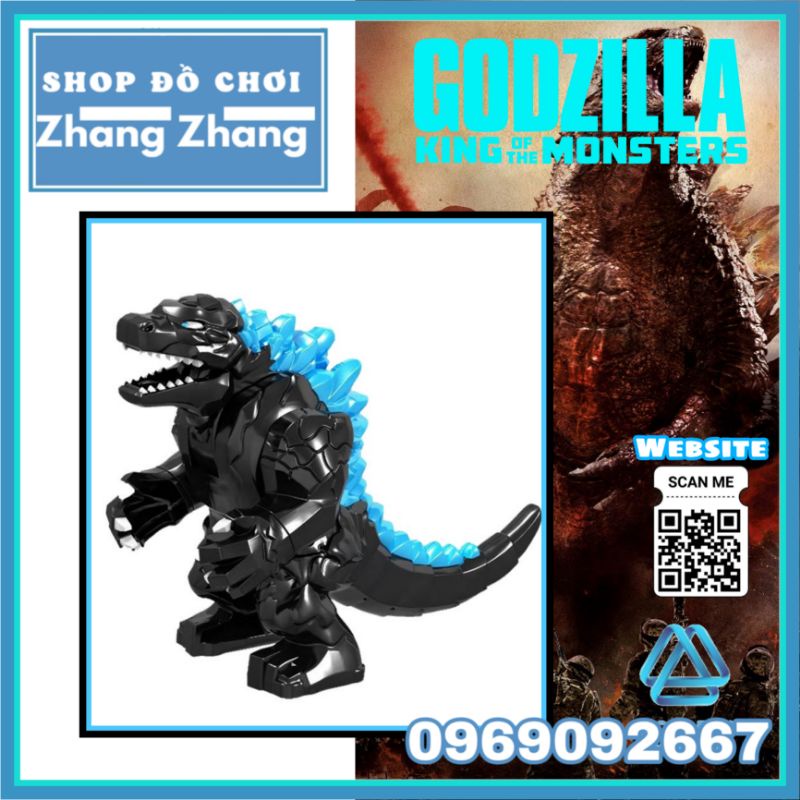 Đồ chơi Xếp hình Godzilla King Of The Monster Bigfigures Minifigures PRCK GXL048