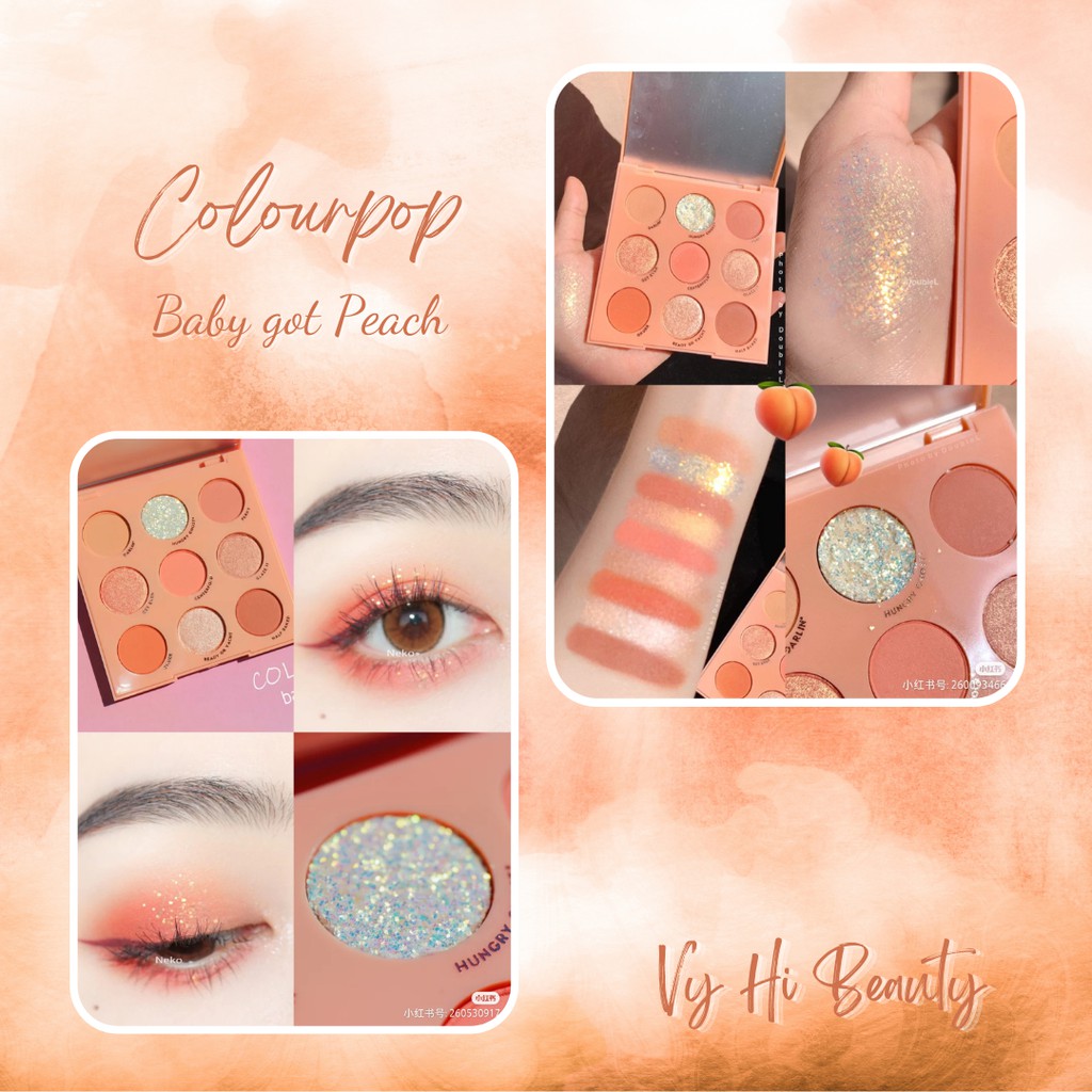 Bảng mắt Colourpop Baby Got Peach