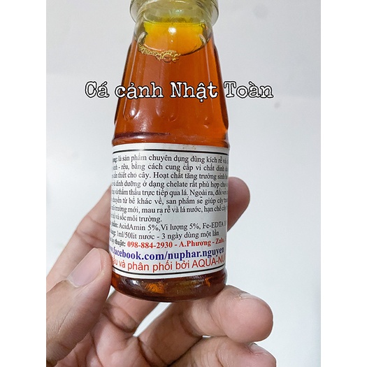 NUPHAR FASTER PHÂN NƯỚC CHUYÊN DÙNG CHO HỒ CÁ THỦY SINH 100ML