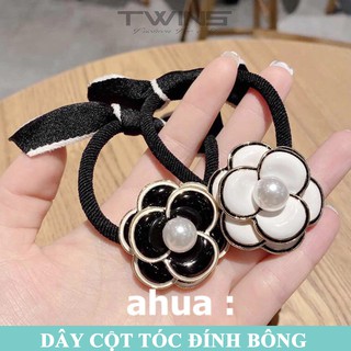 Dây cột tóc, buộc tóc SD201 nơ dễ thương, cute, xinh đẹp phong cách Hàn Quốc làm phụ kiện tóc thời trang cho nữ