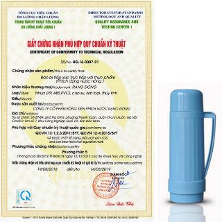 Combo 3 phích đựng nước nóng Rạng Đông 0.5l