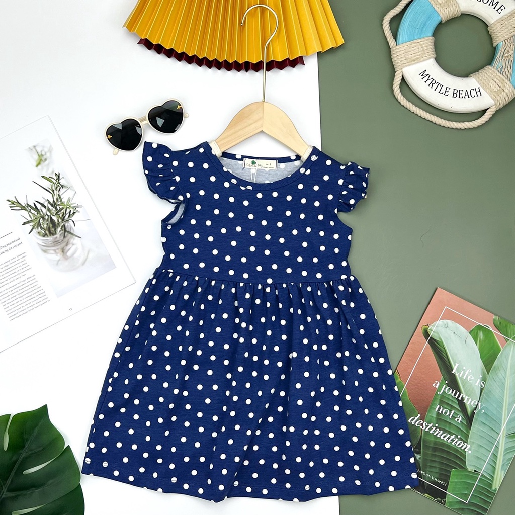 Đầm thun cánh tiên Litibaby cho bé 12-37kg