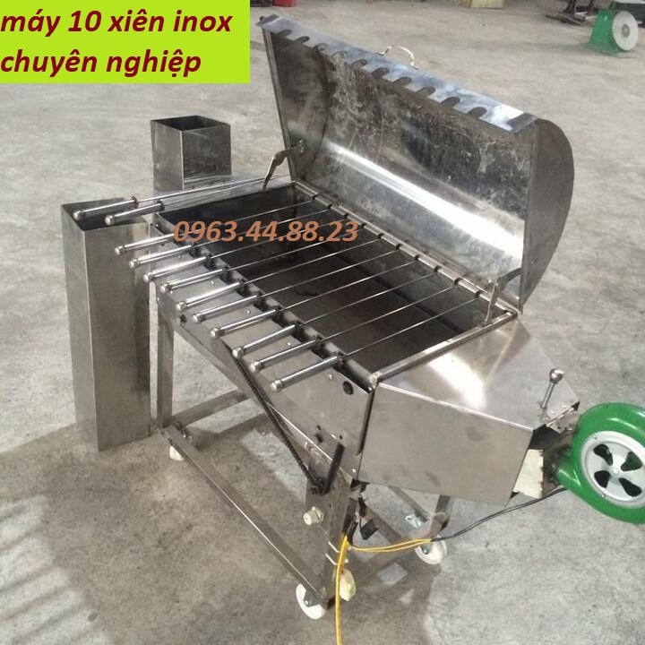 Máy nướng thịt, chả, gà vịt quay tự động