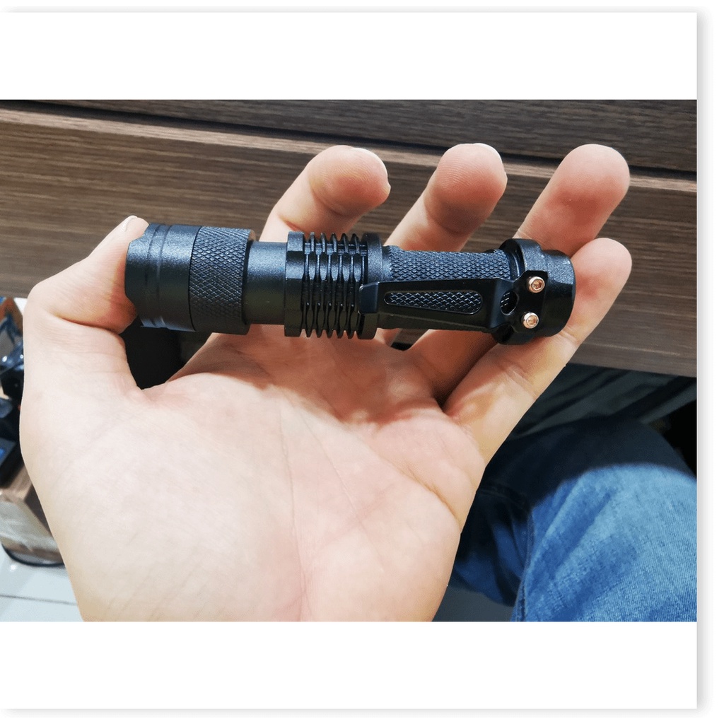 Đèn Tia Cực Tím UV Led Q5 Bước Sóng 365nm Soi Đá Sấy Keo Uv, Soi Tiền ,Soi Cavet Kèm Pin .Uy Tín - Chất Lượng - Gi