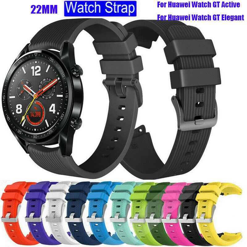 Dây đeo silicon mềm 22mm cho đồng hồ thông minh Huawei Watch GT Active