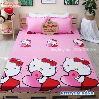 Bộ Ga Gối Cotton Poly